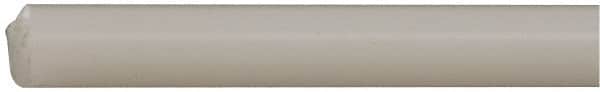 Seelye - 1/8 Inch Diameter, Natural ABS Plastic Welder Rod - 160 Ft. per Pound, 48 Inch Long - Exact Tooling