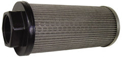 Flow Ezy Filters - 100 Mesh, 284 LPM, 75 GPM, 5.2" Diam, Female Suction Strainer without Bypass - 2-1/2 Port NPT, 12-1/2" Long - Exact Tooling