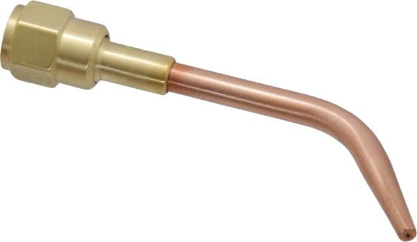 Victor - #00-W-1 Tip, Oxy-Acetylene, Welding Nozzle - For Use with Victor Torches - Exact Tooling