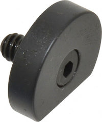 Mitee-Bite - 1/8" Mild Steel Hex, 1/4-20 Stud Thread, Symmetrical Hex Clamp - 1/4" Hex Height, 800 Lb Holding Force, Mild Steel Stud, 15/32" Long Thread, 6.2 Ft/Lb Torque, 4 Clamps - Exact Tooling