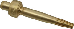 Victor - 2-1/2 to 3 Inch Cutting Torch Tip - Tip Number 4-GPN, For Use with Victor Torches - Exact Tooling