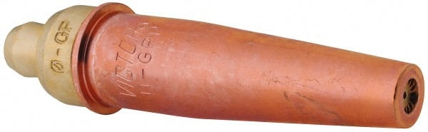 Victor - 1/4 to 1/2 Inch Cutting Torch Tip - Tip Number 0-GPP, For Use with Victor Torches - Exact Tooling