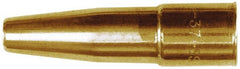 Victor - MIG Nozzle Short Stop Welder Nozzle/Tip/Insulator - 3/8" Wire Outside Diam - Exact Tooling