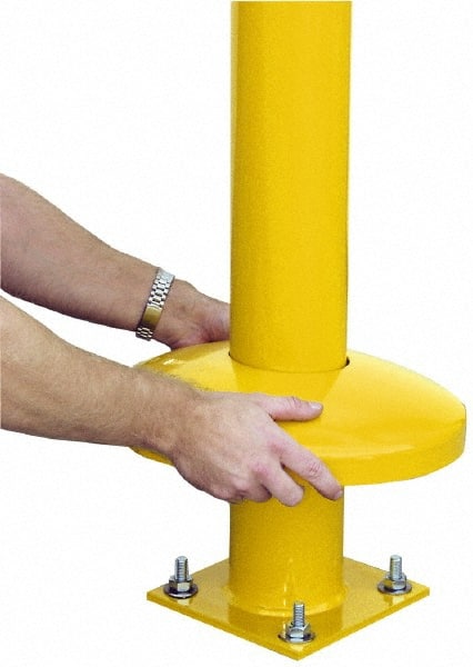 Vestil - Bollard Mounting Kits & Hardware Type: Dome Base Cover For Use With: 4-1/2" Diameter Bollards - Exact Tooling
