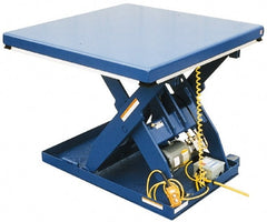 Vestil - 3,000 Lb Capacity Scissor Lift Table - 7" Lift Height, 48" Platform Length x 40" Platform Width - Exact Tooling