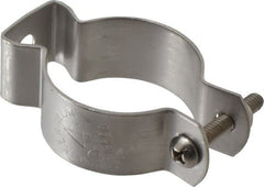 Cooper B-Line - Stainless Steel Rigid Conduit Hanger with Bolt - 1-1/2" Rigid, 5/16" Rod - Exact Tooling