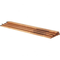 Victor - 17" Long, 3/8" Diam, Copper Arc Welding Electrode - DC Jetrod Copperclad Jointed Electrodes - Exact Tooling