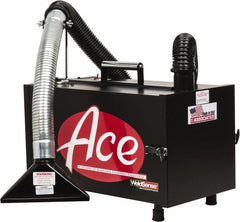 ACE - 226 CFM, 99.7% Efficiency at Full Load, Suitcase Size Air Cleaner - Dual, 120 VAC, 14 Amps HP, 120 Input Voltage, Portable - Exact Tooling