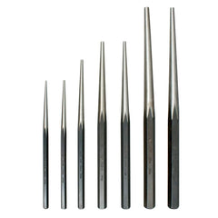 Martin Tools - Punch Sets; Punch Set Type: Long Taper ; Punch Size Range (Inch): 3/32 - Exact Tooling