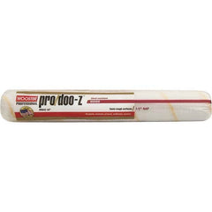 Wooster Brush - 1/2" Nap, 18" Wide Paint Roller - Semi-Rough Texture, Woven - Exact Tooling