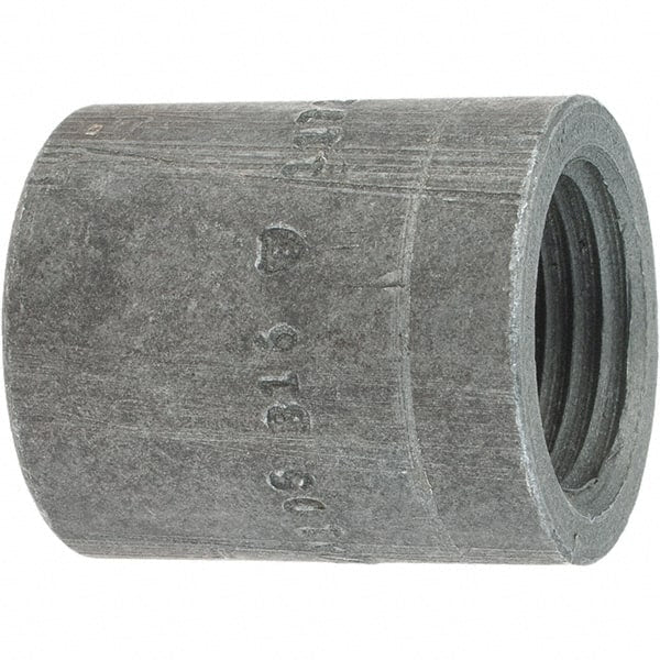 Made in USA - Size 3/8", Class 3,000, Forged Carbon Steel Black Pipe End Cap - 3,000 psi, Threaded End Connection - Exact Tooling
