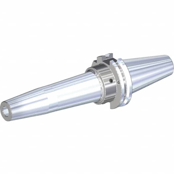 Kennametal - 14mm Hole Diam, DV40 Taper Shank Shrink Fit Tool Holder & Adapter - 160mm Projection, 27mm Nose Diam, 36mm Clamping Depth, 15,000 RPM, Through Coolant - Exact Tooling