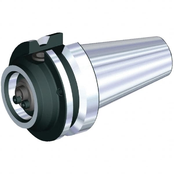 Kennametal - KM40 System Size, BT50 Taper, Modular Tool Holding System Adapter - 60mm Projection, 48mm Body Diam, 161.8mm OAL, Through Coolant - Exact Tooling