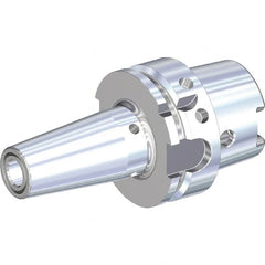 Kennametal - 32mm Shank Diam, 32mm Hole Diam, HSK125A Taper Shank Shrink Fit Tool Holder & Adapter - 120mm Projection, 44mm Nose Diam, 51mm Clamping Depth, Through Coolant - Exact Tooling