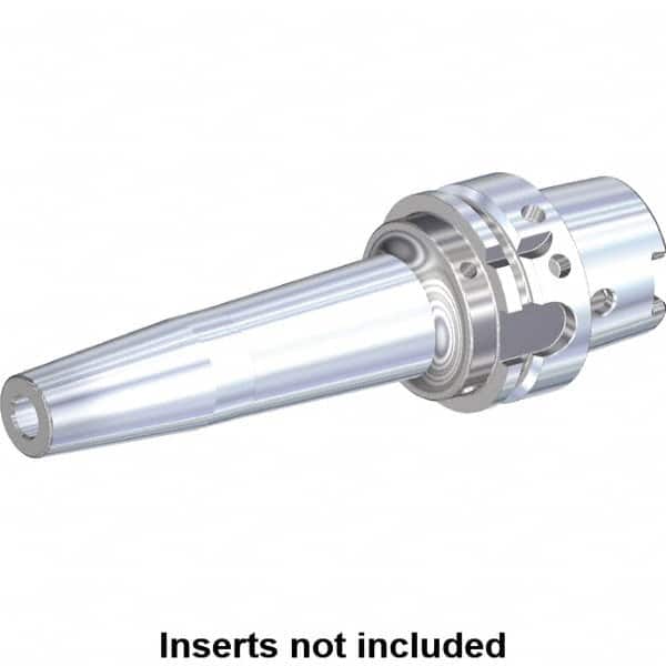 Kennametal - 20mm Hole Diam, HSK63A Taper Shank Shrink Fit Tool Holder & Adapter - 160mm Projection, 33mm Nose Diam, 41mm Clamping Depth, 25,000 RPM, Through Coolant - Exact Tooling