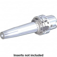 Kennametal - 18mm Hole Diam, HSK63A Taper Shank Shrink Fit Tool Holder & Adapter - 160mm Projection, 33mm Nose Diam, 39mm Clamping Depth, 25,000 RPM, Through Coolant - Exact Tooling