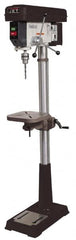Jet - 15" Swing, Step Pulley Drill Press - 16 Speed, 3/4 hp, Single Phase - Exact Tooling