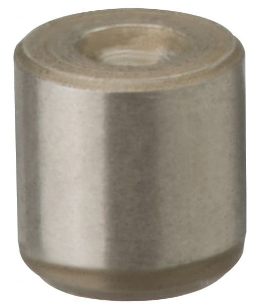 Gibraltar - 5/8-11 Thread, 0.5472" OD, 5/8" OAL, Ball Button & Detent - 0.33" ID, Stainless Steel - Exact Tooling