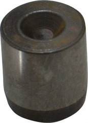 Vlier - 1/2-13 Thread, 7/16" OD, 1/2" OAL, Ball Button & Detent - 0.241" ID, Stainless Steel - Exact Tooling