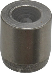 Vlier - 5/8-11 Thread, 0.5472" OD, 5/8" OAL, Ball Button & Detent - 0.33" ID, Stainless Steel - Exact Tooling
