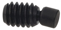 Gibraltar - 1/2-13, 1-1/2" OAL, Alloy Steel, Swivel Pad - Black Oxide Finish, 0.4" Pad Diam, 1-3/16" Thread Length, 7.5° Swivel Angle, 1/4" Hex Key - Exact Tooling