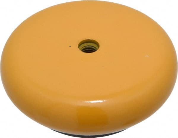 Barrymount - Stud Mount Leveling Pad & Mount - 1,000 Max Lb Capacity, 4-3/4" Base Diam - Exact Tooling