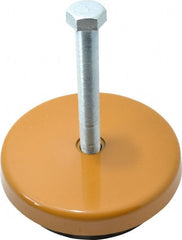 Barrymount - Stud Mount Leveling Pad & Mount - 13,000 Max Lb Capacity, 9" Base Diam - Exact Tooling