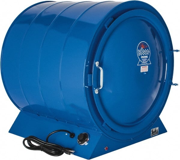 Keen - 450 Electrode Capacity, 150 to 550°F, Bench Welding Rod Oven - AC Input Current, 120 Volt, 1,000 Watt, 26 Inch Wide x 28 Inch Deep x 26 Inch High - Exact Tooling