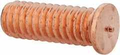Bettermann - 1/4-20, Mild Steel Threaded Flanged Studs - 3/4 Inch Overall Length - Exact Tooling