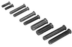 Bettermann - 1/4-20, Mild Steel Threaded Flanged Studs - 1/2 Inch Overall Length - Exact Tooling