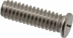 Bettermann - 1/4-20, Stainless Steel Threaded Flanged Studs - 7/8 Inch Overall Length - Exact Tooling