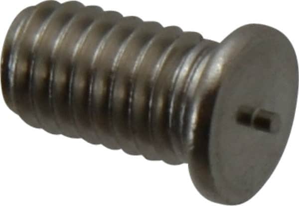 Bettermann - 10-32, Stainless Steel Threaded Flanged Studs - 3/8 Inch Overall Length - Exact Tooling