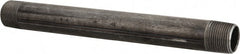 B&K Mueller - Schedule 40, 3/4" Diam x 9" Long Steel Black Pipe Nipple - Threaded - Exact Tooling