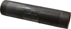 B&K Mueller - Schedule 40, 2" Diam x 10" Long Steel Black Pipe Nipple - Threaded - Exact Tooling