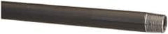B&K Mueller - Schedule 40, 1/2" Diam x 36" Long Steel Black Pipe Nipple - Threaded - Exact Tooling