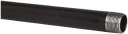 B&K Mueller - Schedule 40, 1" Diam x 48" Long Steel Black Pipe Nipple - Threaded - Exact Tooling