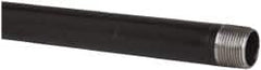 B&K Mueller - Schedule 40, 1" Diam x 48" Long Steel Black Pipe Nipple - Threaded - Exact Tooling