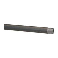B&K Mueller - Schedule 40, 3/4" Diam x 72" Long Steel Black Pipe Nipple - Threaded - Exact Tooling