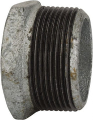 B&K Mueller - Class 150, 1-1/2 x 1-1/4" Galvanized Pipe Hex Bushing - Threaded, Malleable Iron - Exact Tooling