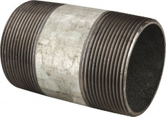 B&K Mueller - Schedule 40, 3 x 5" Galvanized Pipe Nipple - Threaded Steel - Exact Tooling