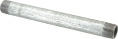 B&K Mueller - Schedule 40, 3/4 x 9" Galvanized Pipe Nipple - Threaded Steel - Exact Tooling