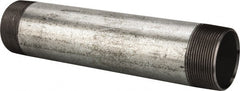B&K Mueller - Schedule 40, 2 x 10" Galvanized Pipe Nipple - Threaded Steel - Exact Tooling