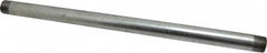 B&K Mueller - Schedule 40, 3/4 x 18" Galvanized Pipe Nipple - Threaded Steel - Exact Tooling