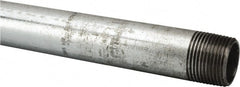 B&K Mueller - Schedule 40, 3/4 x 72" Galvanized Pipe Nipple - Threaded Steel - Exact Tooling