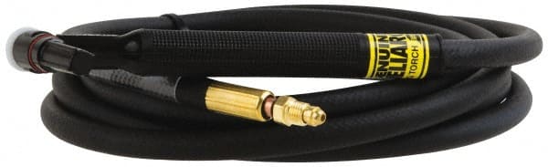 ESAB - 25 Ft. Long, 140 Amp Rating, Air Cooled TIG Welding Torch - Hard Body with HFC - Exact Tooling