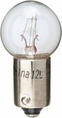 Value Collection - 12 Volt, Indicator & Radio Automotive Miniature Lamp - 4.62 Watt, Clear - Exact Tooling