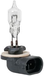 Value Collection - 12 Volt, Halogen Auxiliary Automotive Miniature Lamp - 49.92 Watt, Clear - Exact Tooling