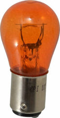 Value Collection - 12 Volt, Park & Signal Automotive Miniature Lamp - 26.88/8.26 Watt, Amber - Exact Tooling