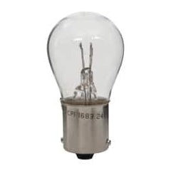 Value Collection - 24 Volt, Aircraft, Truck Automotive Miniature Lamp - 28.56 Watt, Clear - Exact Tooling