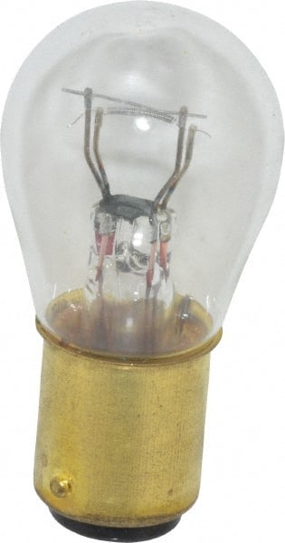 Value Collection - 12 Volt, Stop & Tail Automotive Miniature Lamp - 26.88/6.86 Watt, Clear - Exact Tooling